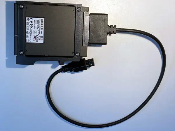 DIN Rail SSD HDD Adaptor (35mm) Fits 2.5 inch Disk Drive