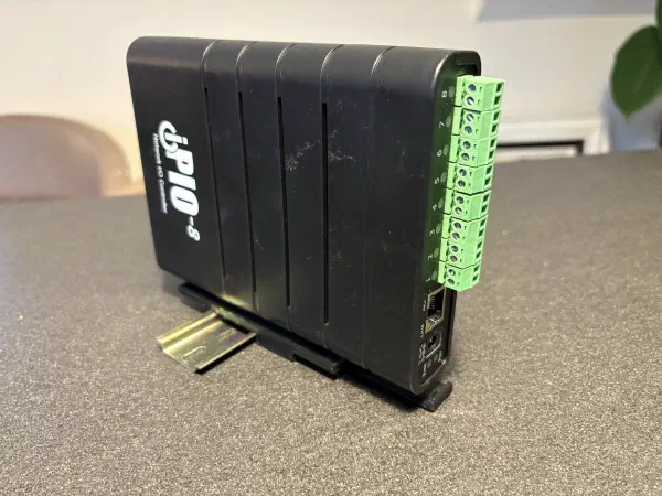 iPIO-8 Network Controller DIN Rail Adaptor Kit (35mm)